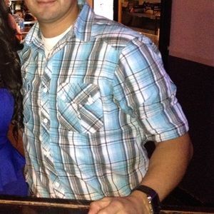 Turquoise western shirt